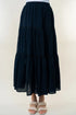 'Bella' High Waisted Tiered Maxi Skirt - Celes Fashion